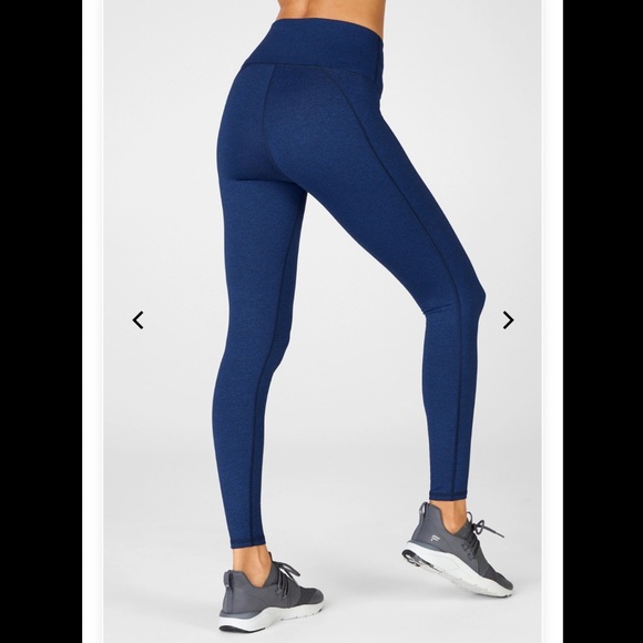 High-Waisted Heatherknit 7/8 FABLETICS XS - Picture 3 of 8